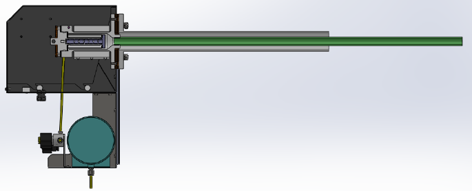 取樣單元 取樣探頭裝置是具有電加熱伴熱功能，能自行加熱并實施溫控的采樣裝置。該裝置適用于高溫、高粉塵濃度的SCR/SNCR裝置入口和出口樣氣的連續采集。